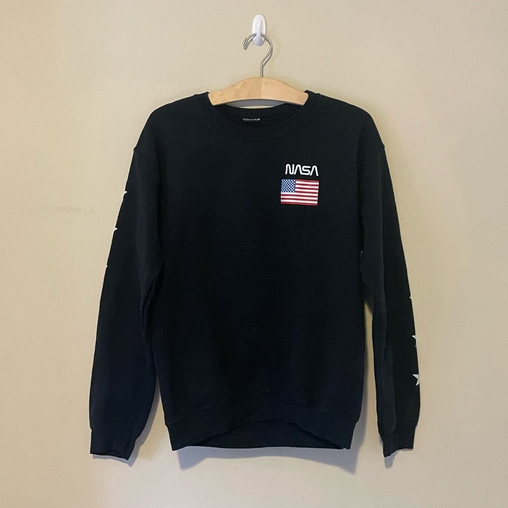 Black NASA Sweater